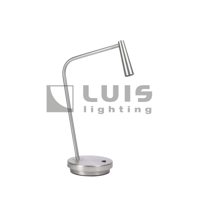 Светильник настольный "Luis Lighting" Model NLO-ST-054 3W Nickel 3000к