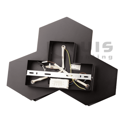 Светильник настенный Luis Lighting Model ALA-3303:3 Black 9w 3000k