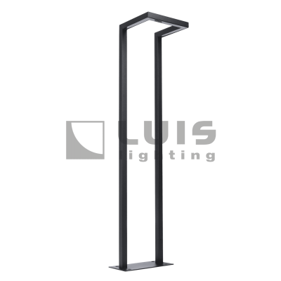 Светильник напольный "Luis Lighting" Model LBF-14703-600 12w Black 3000k IP65