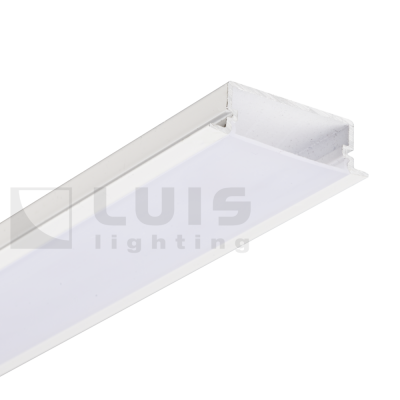 Профиль алюминиевый Luis lighting Model: PXG-3010-A White 37x12mm