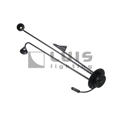 Светильник напольный "Luis Lighting" Model LBF-14501-3 25w Black 3000k IP65
